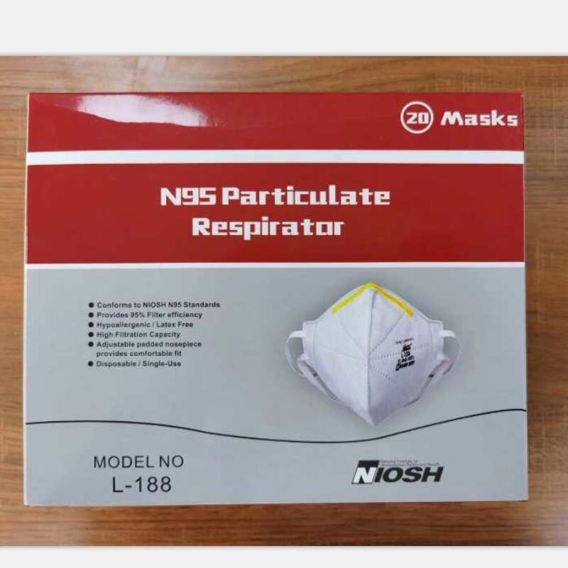 N95 MẶT NẠ VỚI CHỨNG NIOSH.